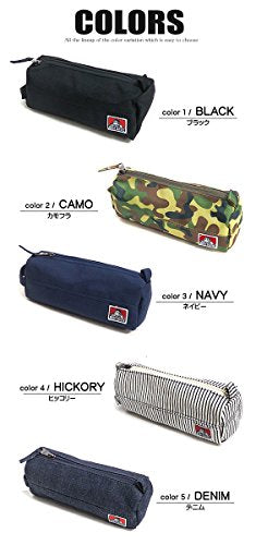 BEN DAVIS(ベンディビス) Pen Case, Black (Black 19-3911tcx)