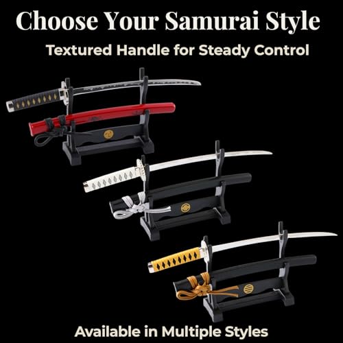 Wablade Samurai Katana Letter Opener with Stand, 8.27", Made in Seki, Japan
