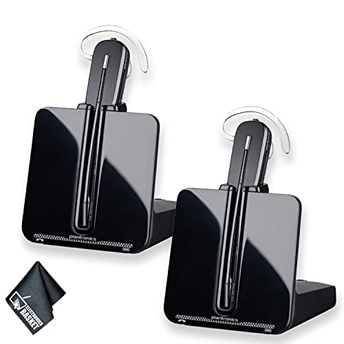 Plantronics CS540 Wireless Headset System - 2 Pack Video Bundle
