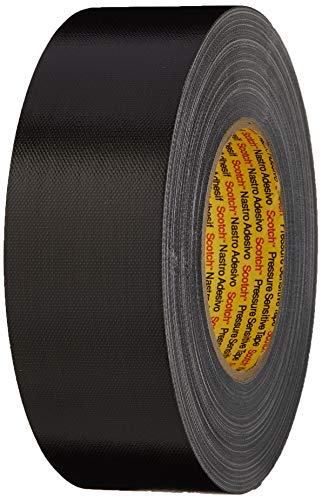 3Mâ„¢ Extra Heavy Duty Duct Tape Y389, 50 mm x 50 m, 0,26 mm, Black