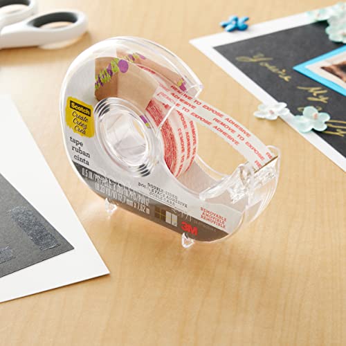 Scotch Double Sided Removable Scrapbooking Tape, 12 Pack