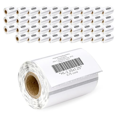 HouseLabels Compatible with Zebra, 3/4" Core, 2.25" x 1.25"