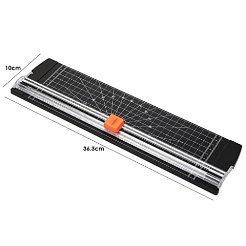 AFPSDLFJDLS A4 Paper Cutting Machine Paper Cutter Trimmer Crafts Photo Scrapbook Blades DIY Office Home Stationery(Black-JoJo's Bizarre Adventure1)