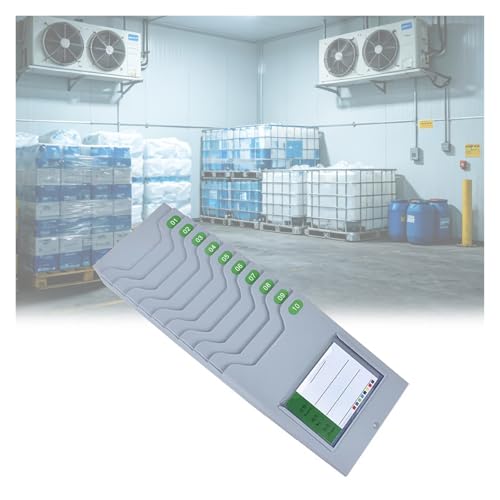 Lightweight Employees Time Card Rack Wall Mount, School Classrooms Rack Cards Holder, Hanging Attendance Card Shelf(10-slot)