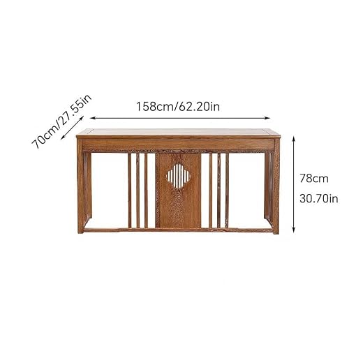 LINKIO Home Office Desks Wooden Desk Chinese Style Desk Writing Desk Calligraphy Desk Study Office Computer Desk Computer Table Desk