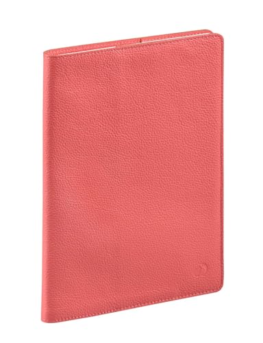 Quo Vadis - Diary - 2025 - Minister - Weekly Planner - French - Tania - Orange - 13 months from December to December - 16 x 24 cm - Clairefontaine white paper - Full cowhide leather