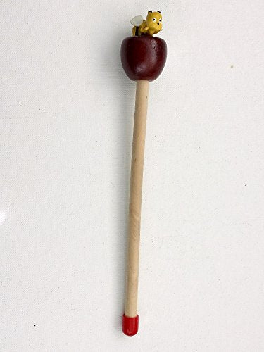 Wooden Pointer AA-780BEE36,36 in.w/Round Apple and BEE & red Rubber end Cap