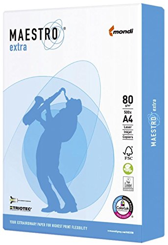 Maestro 9457 A80S Extra Paper A4 80 g/m² 500 Sheets Each/White
