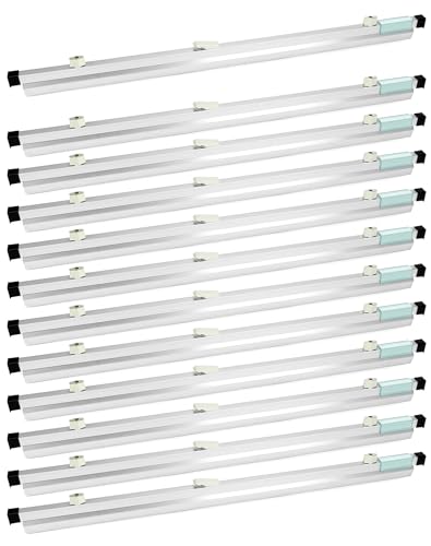 QWORK 30 Inch Blueprint Clamps, 12 Pack Architectural Plan Holder