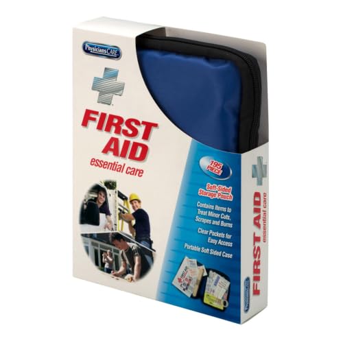 PhysiciansCare Soft Sided First Aid Kit for Up to 25 Poeple, 195 Pieces, EA - ACM90167