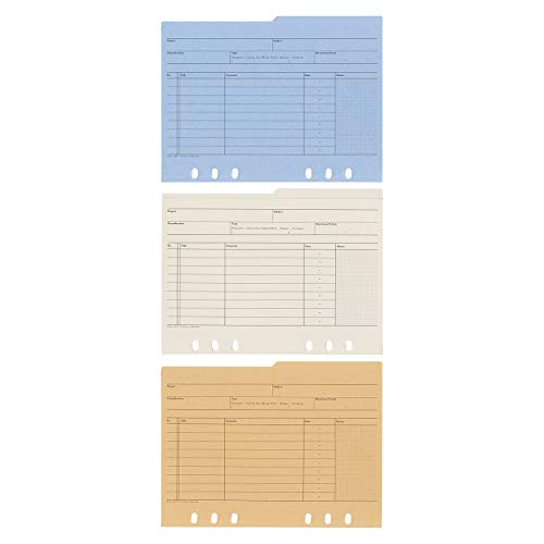 Knox 52476600 Personal Organizer, Refill, File Box, A5, Gray