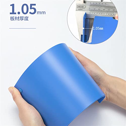 58GXCAAMOT 2 Board Clips Bill Storage Bag Clip Financial Bill Writing Pad Hard Shell Clip School Office (Color : A Size