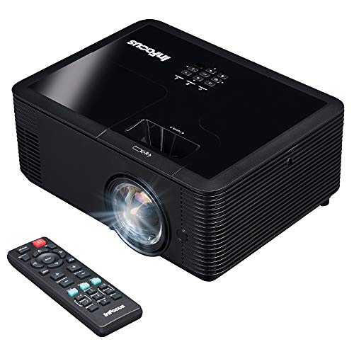 InFocus IN136ST DLP WXGA 4000 Lumens Short Throw, 3X HDMI, VGA, 3D and Wi-Fi Ready TechStation Projector