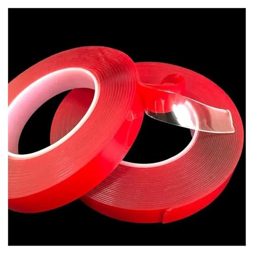 WANGXCQ Double Sided Tape Clear Heavy Duty Glue Removable No Traces Adhesive Mounting Tapes Home Car Stickers(30meters- (10rolls),15mm)