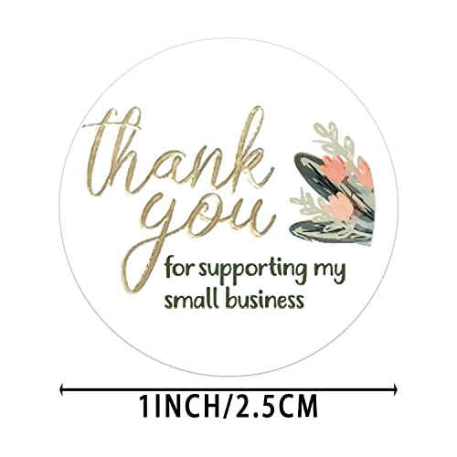 OBKSEB Seal Sticker Thank You for Handcrafts Decorative Label