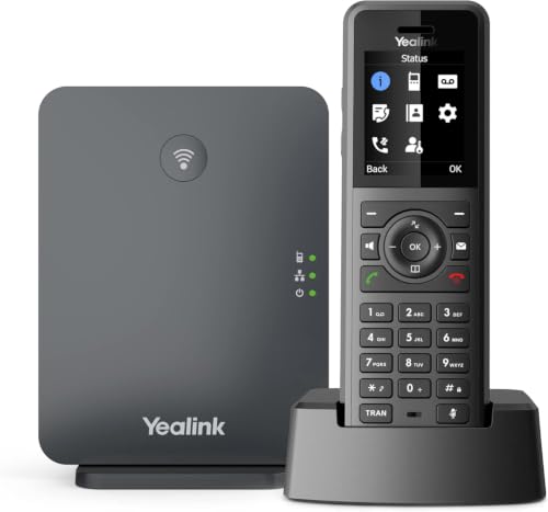 Yealink W77P Rugged DECT IP Phone System with W70B & W57R