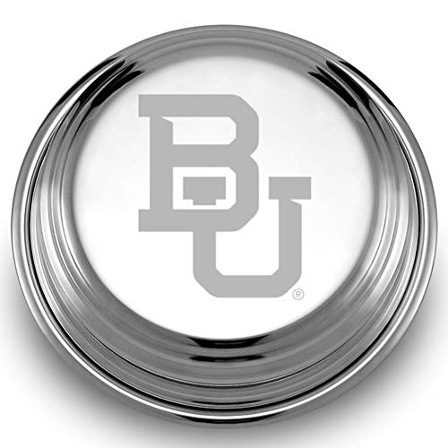 M. LA HART Baylor Pewter Paperweight