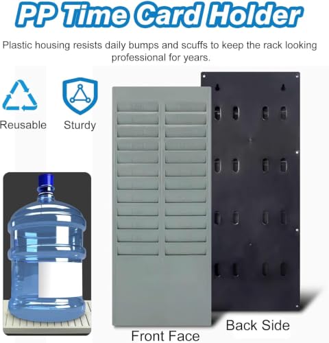 Small Businesses Time Card Holder/Workshop Material Card Stand
