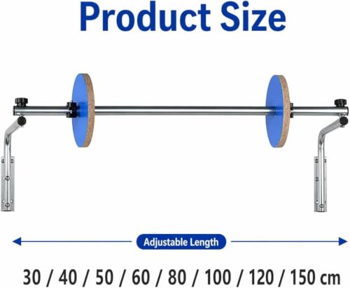 Bubble Foam Wrap Roll Dispenser, Wall Mount Bubble Cushioning Holder, Galvanized Steel, Positioning Clip Fixation, Easy To Install, For Packing Moving Shipping Protection Factory Express 30cm