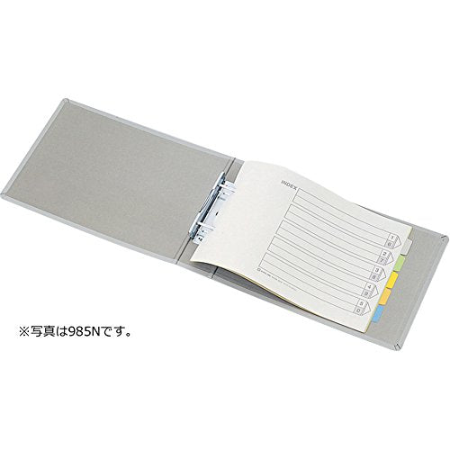 Kingjim Pipe Type File King File G B4E Gray 993EN Bound Thickness 1.2 inches (30 mm)