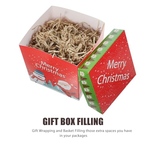 ETAZMDITE Shredded Paper for Gift Boxes, 200g Baskets Paper Thread Crinkle Cut Shredded Filler For Gift Boxes And Hampers