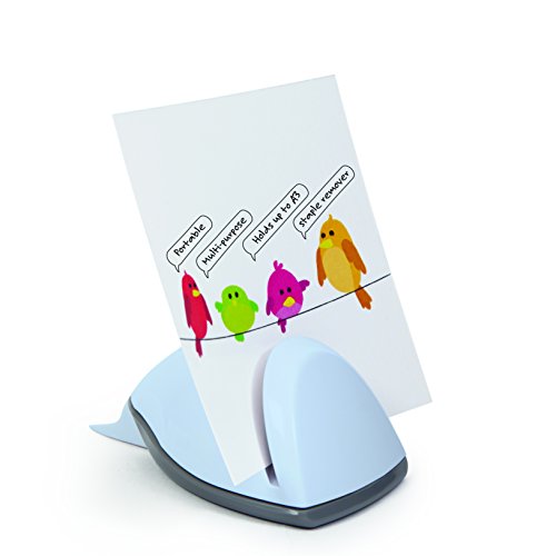 Rapesco 1333 Document Holder & Staple Remover, Assorted Colours, Pack of 6