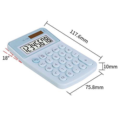 Calculator Solar Color Student Cute Calculators Portable Easy Carry School Office Supplies