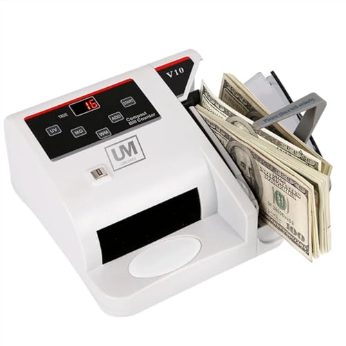 Upromax Table Money Detector & Bill Counter, UV Counterfeit Checker