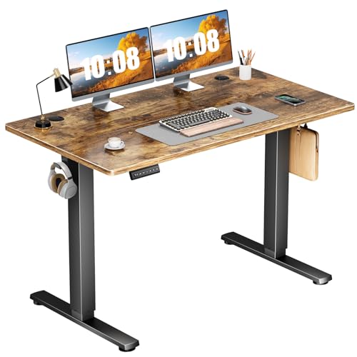 Sweetcrispy Electric Standing Desk, Computer Desk, 48x24 Inch