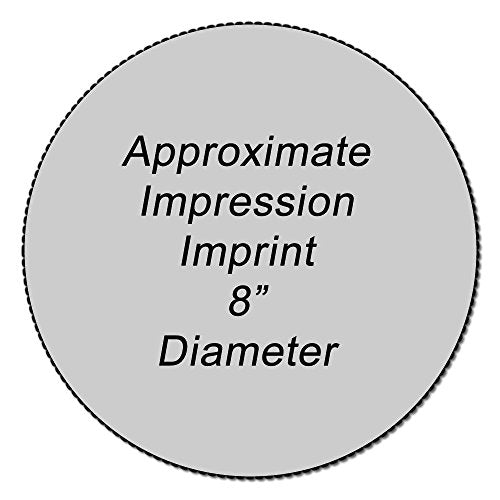 Regular Rubber Stamp Size 8 Inch Diameter
