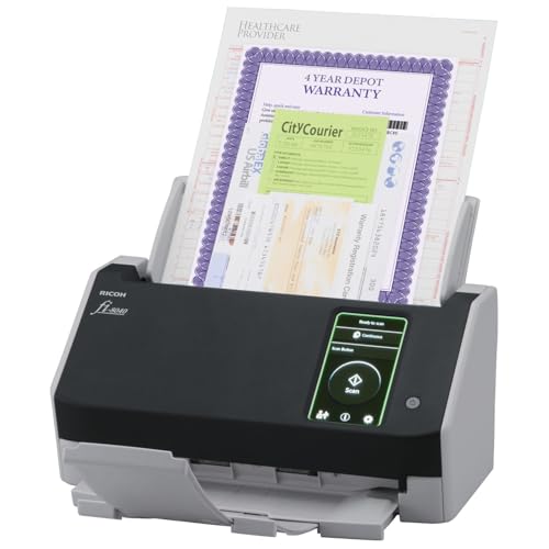 RICOH fi-8040 Premium Office & Desktop Document, Receipt, ID Card Scanner