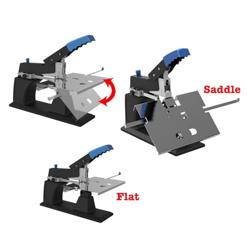 LGRFUXIN Black,Heavy Duty Stapler Manual, Desktop Riding Stapler Saddle-Stitching Machine Saddle Stitch Stapler Binding Machine 6.5mm Maximum Binding Thickness