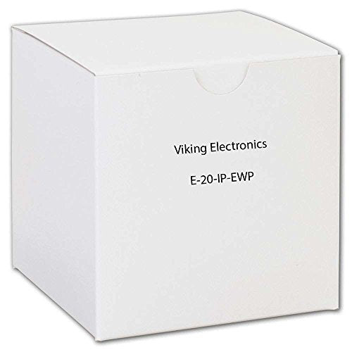 VIKING E-20-IP-EWP VoIP Speaker Phone with Push Button UV Stable Plastic Surface Mount Only with Enhanced Weather Protection