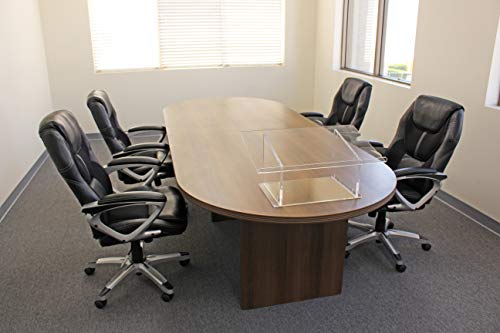 Clear Acrylic Tabletop Podium/Lectern (23-1/2"W x 10-1/2"H x 14-1/4"D)