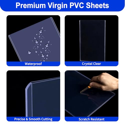 20ct 8.5"x11" Document Toploader - 25Mil Heavy Duty Print Protector Holder