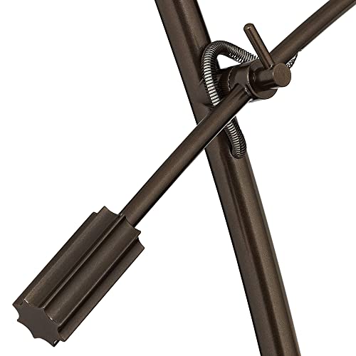 Raymond Bronze Boom Arc 69" Tall Floor Lamp with USB Dimmer
