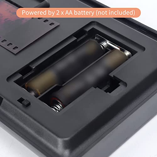 A Film Scanner with Built-in LED Backlight and a Free App for Slide Negatives, Supporting JPEG Format, Suitable for Collection