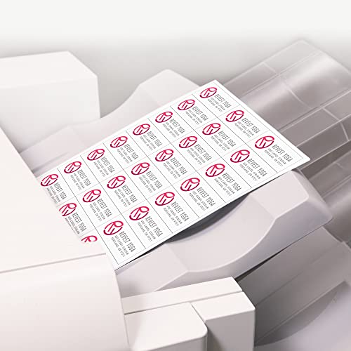 Avery® Printable Address Labels for Copiers, 1-3/8" x 2-13/16", White, 2,400 Blank Mailing Labels (05363)