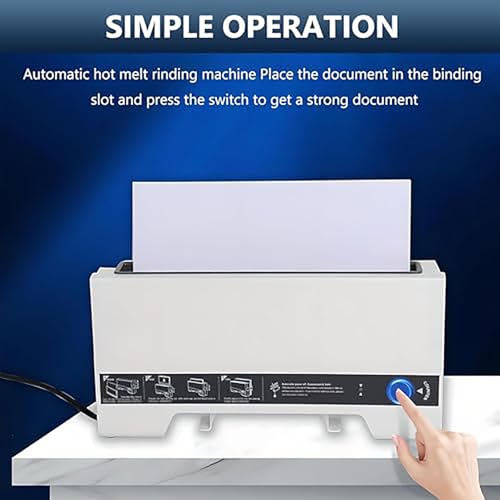 Electric Hot Melt Binding Machine, Thermal Binder