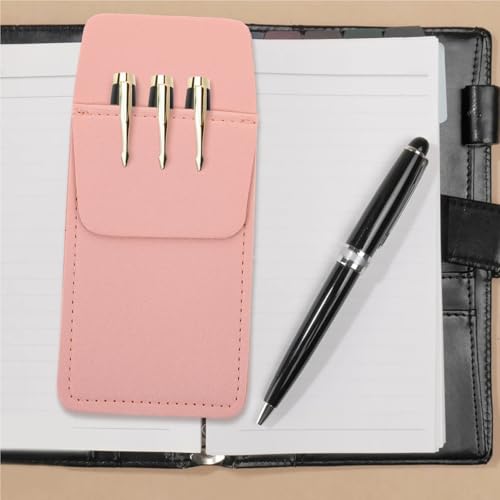 Pocket Protector 12pcs Thick Pen Inserted Pouch Nurse Pen Organizer Shirt Pocket Protector Pencil Storage Case for Men For Shirts Pants Lab Coats Nurses(Black)