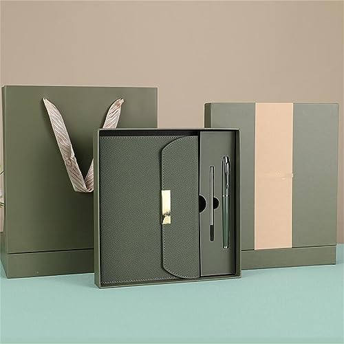 ASWRTYJO A5 Notebook Gift Box Set Business Notepad Corporate