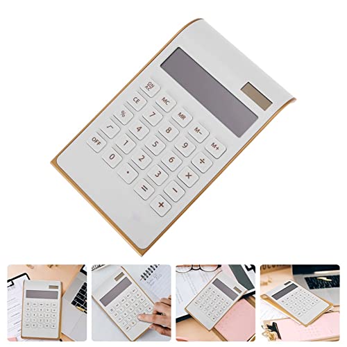MENGKK Basic Office Calculators Calculator Office Solar Desk Calculators Electronic Basic Digital Desktop