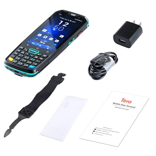 Tera Android 13 Barcode Scanner PDA: HS7 Engine IP67 for Warehouse, P400