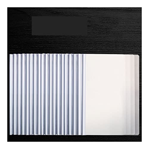 Plastic Folders,Budget Binde, File Folder,Report Covers with U-Type Sliding Bar (60 Sheet Capacity), Office School Supplies Transparent Resume Presentation File Folders Files Organizer (Color : D) (C