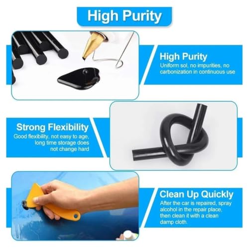 Hot Glue Sticks Black Glue Sticks 11X270MM 15PCS Dent Repair