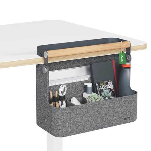 Leitz Portable Hanging Desk Organiser with Wooden Handle