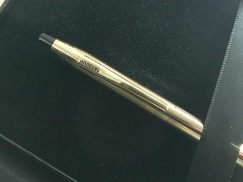 Cross Century Classic Pencil, 10KT Gold Rolled/Filled, 0.9MM, Made in the USA