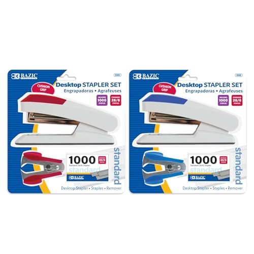 Comfort Grip Desktop Stapler Set Quantity: Case of 12