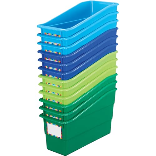 Really Good Stuff Durable Book and Binder Holders - Riverside 12-Pack