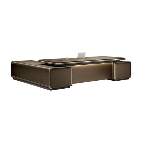 LINKIO Home Office Desks Boss Office Simple Leadership Furniture Manager Room Desk President Desk Computer Table Desk